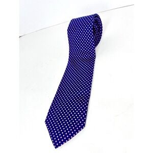 Vineyard Vines Pink Polka Dot Navy Silk Tie Classic Preppy Men's Necktie Work